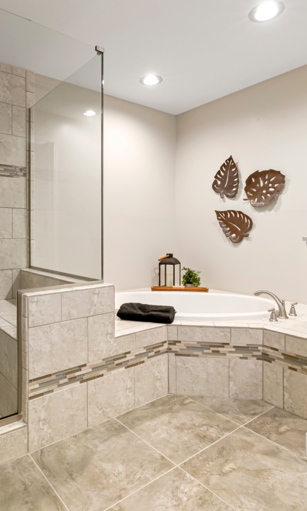 luxury white bathroom interior design seattle wa